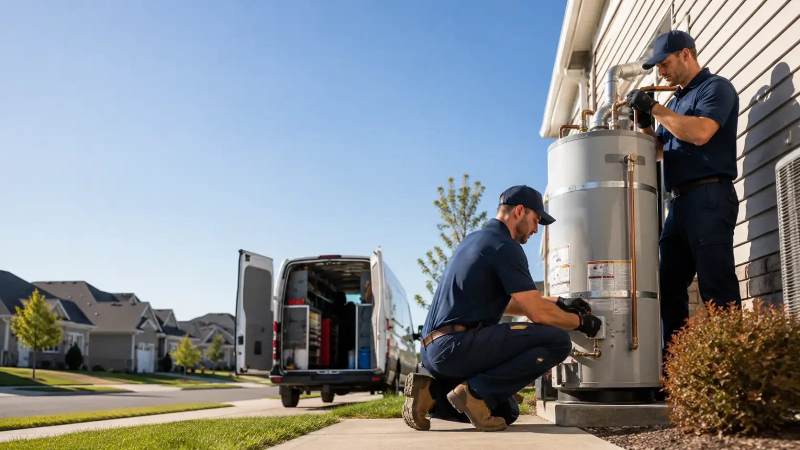 Water Heater Installation in Palmyra, NE